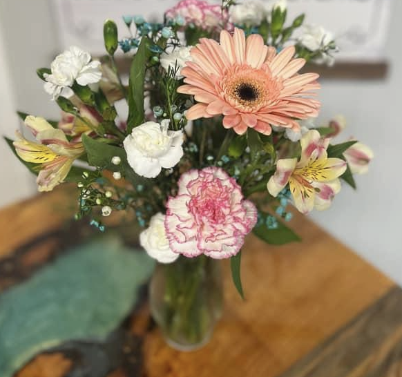Spring pastel arrangement